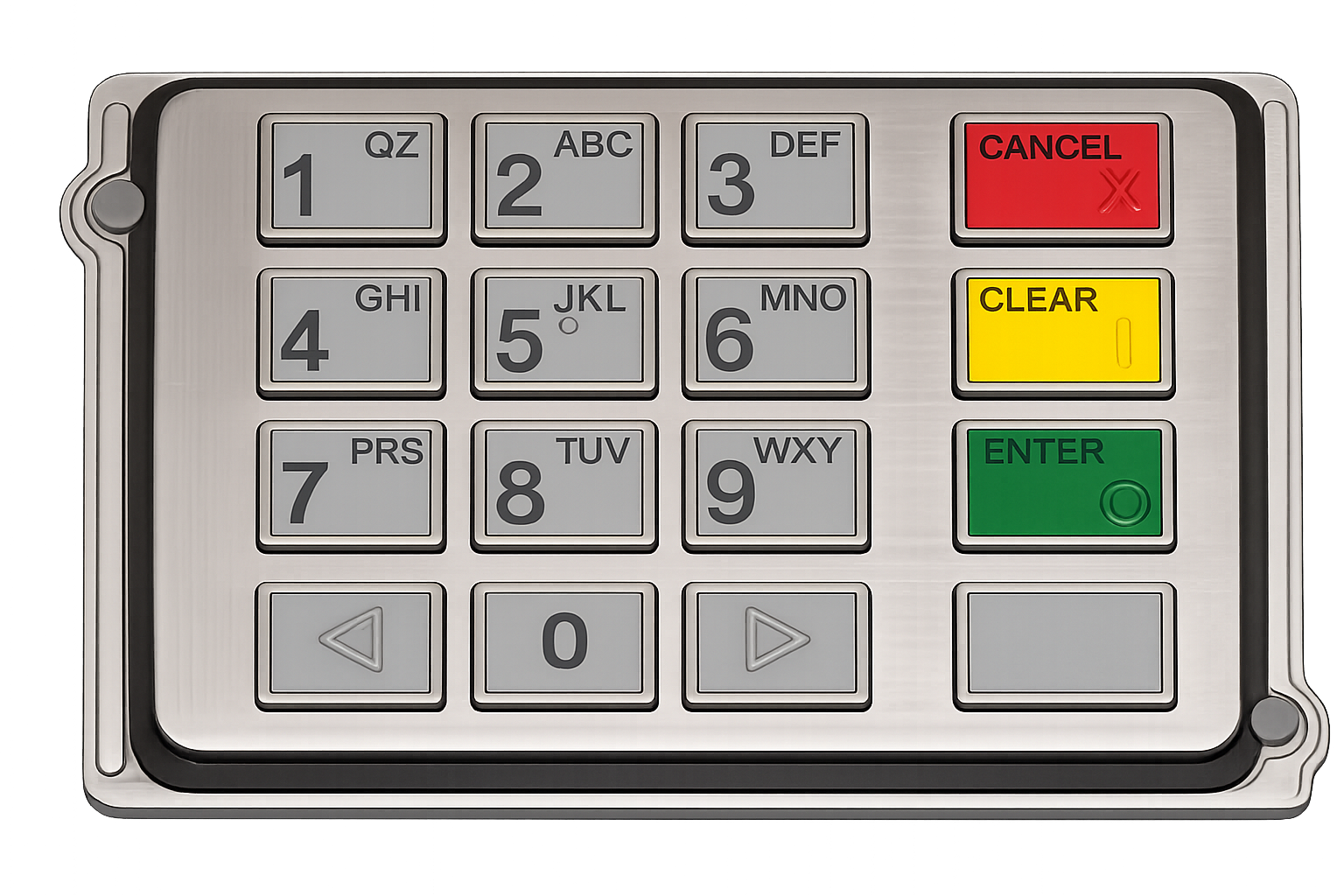 Hyosung EPP8000 ATM keypad front view