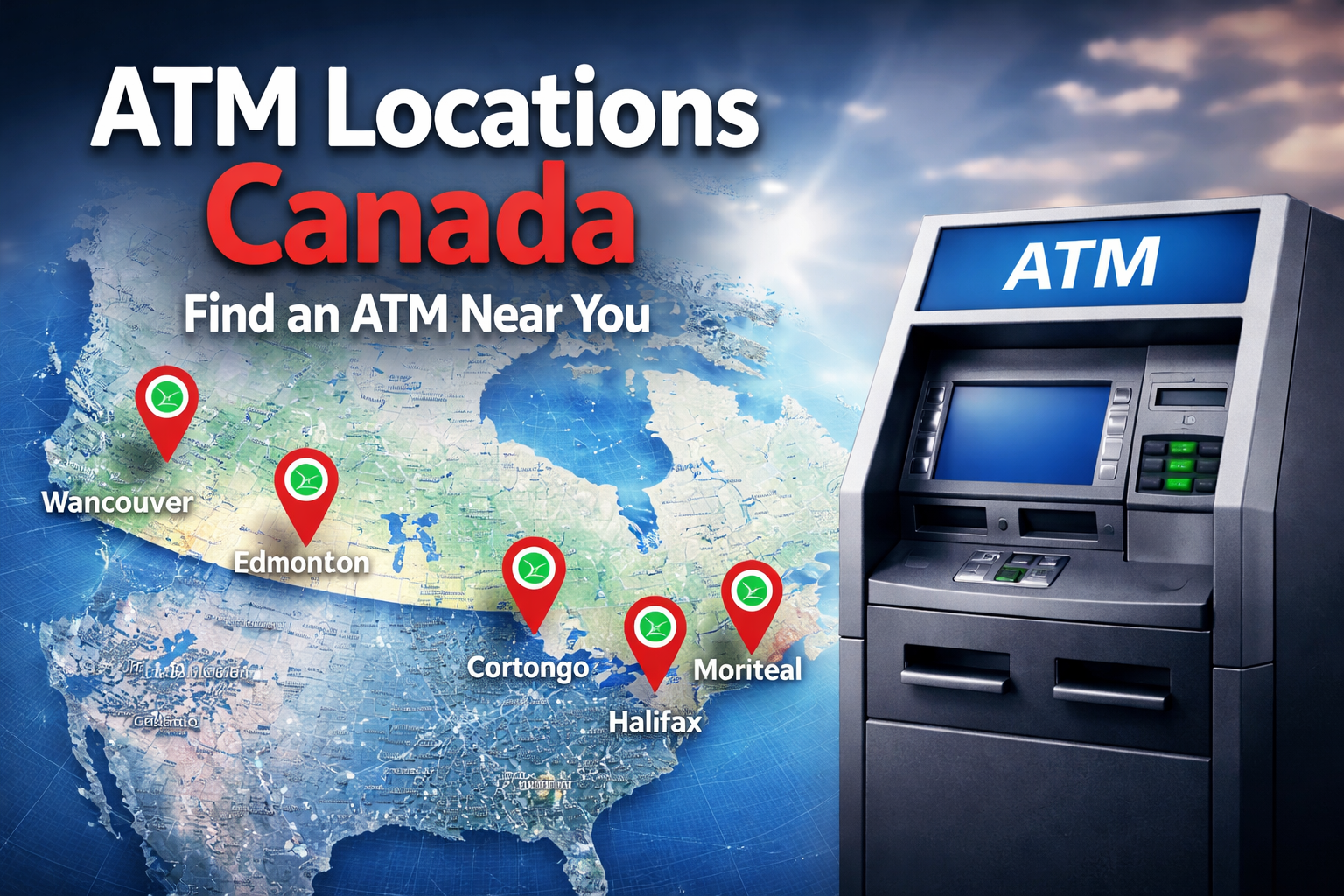 ATM locations and placement across Canada