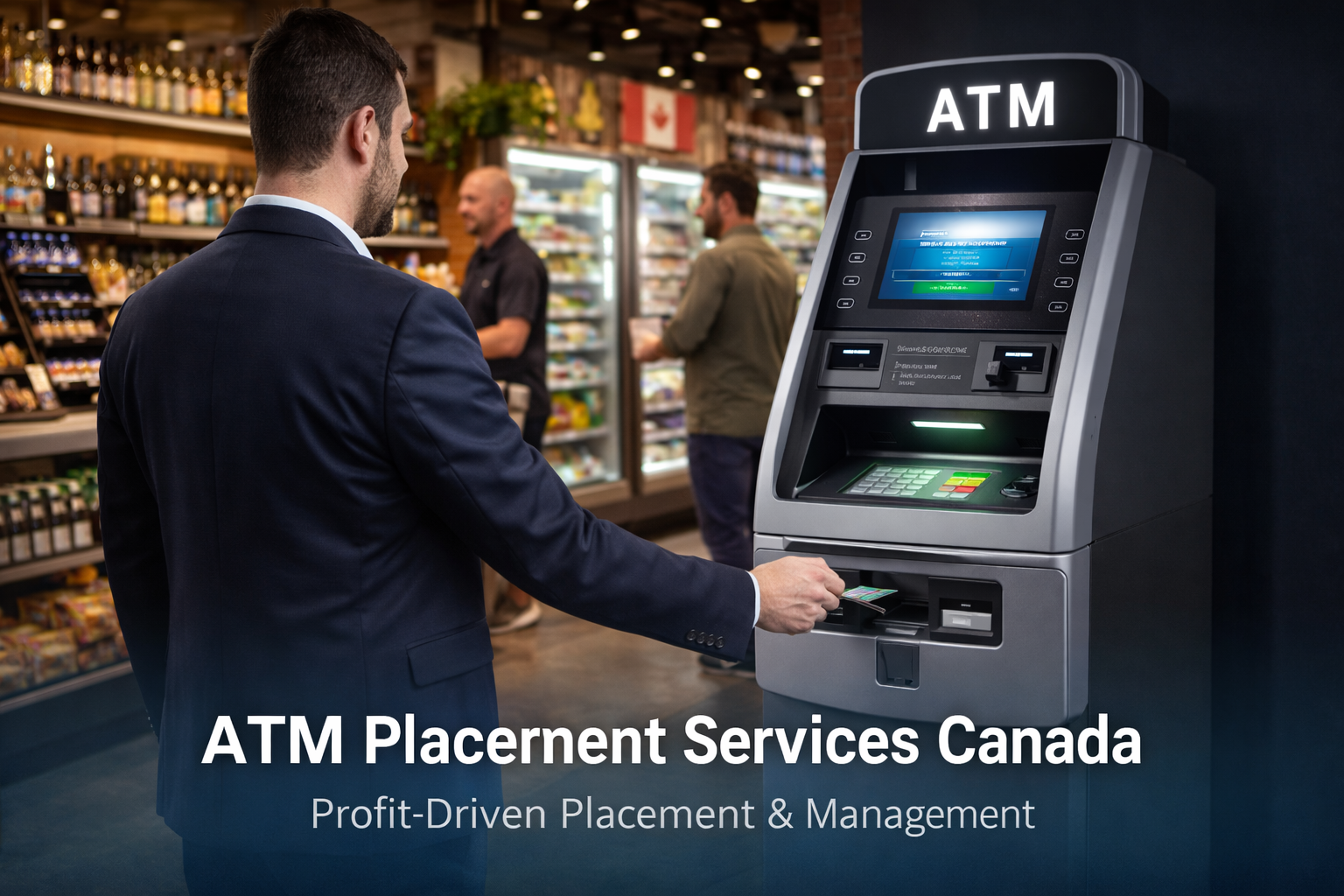 Hyosung 2800SE ATM placement services for Canadian businesses
