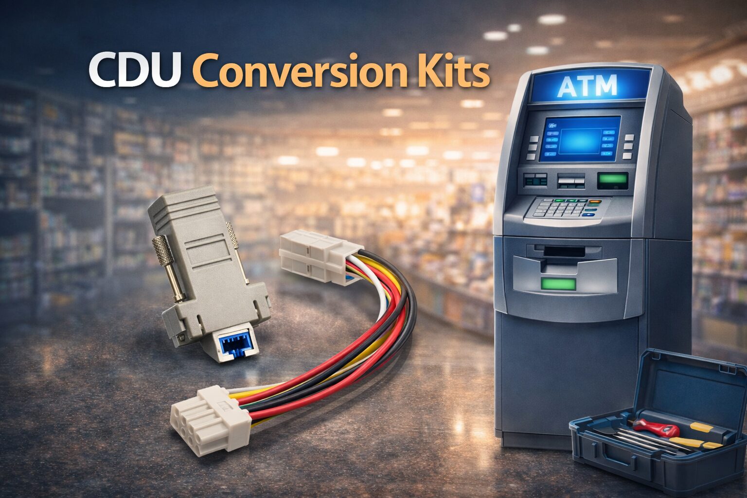 CDU conversion kit serial to RJ46 wire adapter